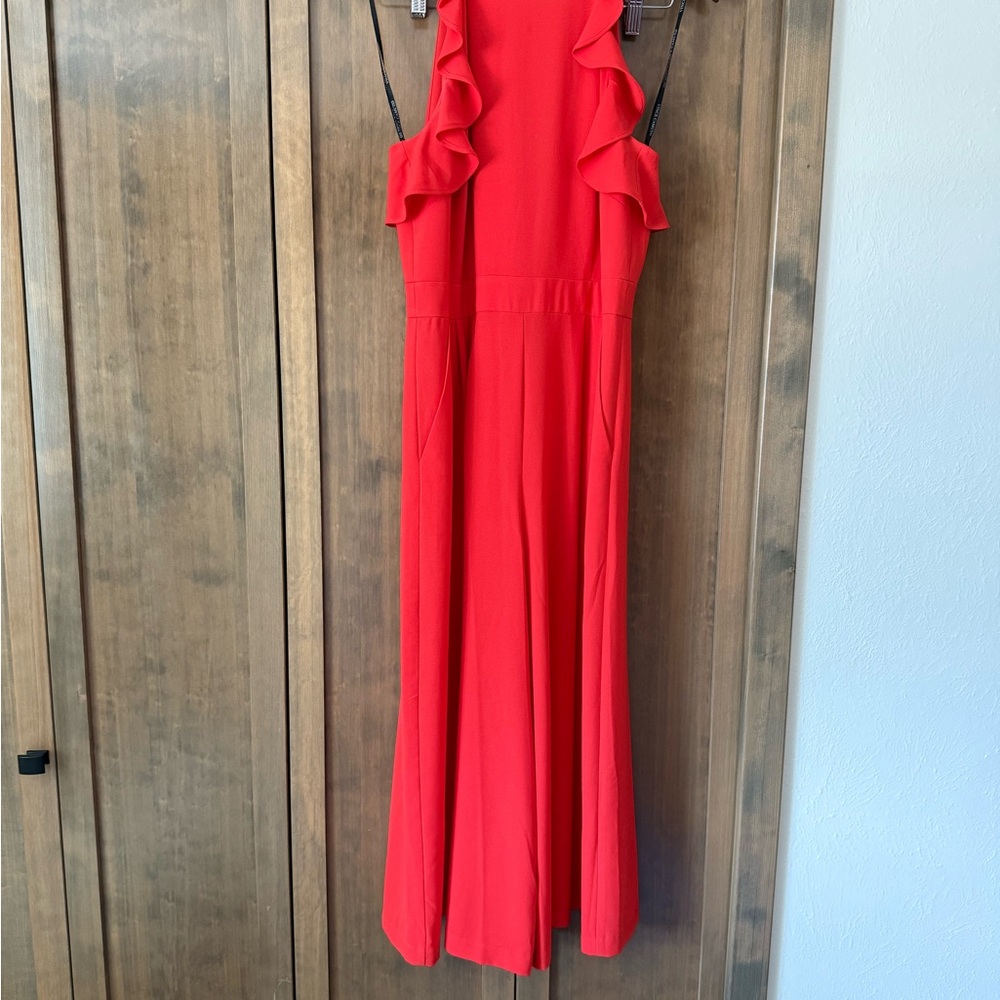 Vince Camuto Vibrant Red Jumpsuit